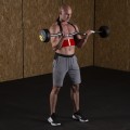 Przyrząd do ćwiczenia mięśni bicepsów-Arm blaster czerwony HMS ABX02 - 1072089