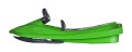 Hamax Sno Zebra Śnieżny racer Zielony Polietylen - 2263214