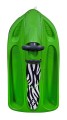 Hamax Sno Zebra Śnieżny racer Zielony Polietylen - 2263210
