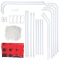 BR240P 2w1 BRAMKA Z SIATKĄ I PANELEM DO CELOWANIA 240x150cm NILS - 2171702
