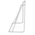 NT7788 2w1 BRAMKA Z SIATKĄ I PANELEM DO CELOWANIA 215x150cm NILS - 2171719