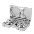 STC20 SZTANGIELKI W WALIZCE 2 x 10 KG CHROME HMS - 2171773