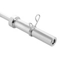 Gryf prosty olimpijski 12,9kg/1500mm + zaciski sprężynowe HMS GOP150 - 1204925
