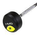 Sztanga/Gryf stały gumowany łamany 50 kg HMS GSL50 - 1072863