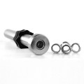 Gryf olimpijski 8,3 kg / 1200 mm z zaciskami lock jaw HMS GO160 - 2263260