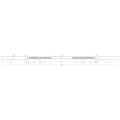 Gryf prosty olimpijski 20kg/2200 mm z zaciskami Lock Jaw HMS GO450 - 1072674