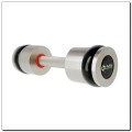 Hantle chromowane 2x8kg silikonowe elementy HMS HH08 - 2171799