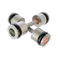 Hantle chromowane 2x8kg silikonowe elementy HMS HH08 - 1072952