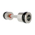 Hantle chromowane 2x8kg silikonowe elementy HMS HH08 - 1072957