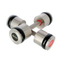 Hantle chromowane 2x10kg silikonowe elementy HMS HH10 - 1072940