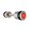 Hantle chromowane 2x7kg silikonowe elementy HMS HH07 - 1072962