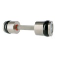 Hantle chromowane 2x7kg silikonowe elementy HMS HH07 - 1072961