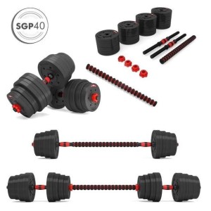 Sztangielki-Sztanga  Kompozyt 2w1 SGP40 HMS 40 kg