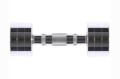 Hantle chromowane 2x5kg HMS CHD05 - 2237689