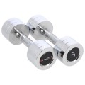 Hantle chromowane 2x5kg HMS CHD05 - 1073028