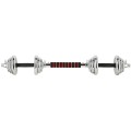 Sztangielki w walizce HMS STC21 2 x 10 kg chrom - 2263321