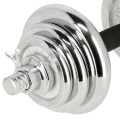 Sztangielki w walizce HMS STC21 2 x 10 kg chrom - 2263313