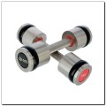Hantle chromowane 2x6kg silikonowe elementy HMS HH06 - 2171834