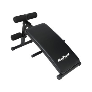 Ławka treningowa skośna do ćwiczenia mięśni brzucha REBEL ACTIVE  RBA-2005