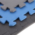 Mata puzzle multipack One Fitness MP10 niebiesko-szary - 2263378