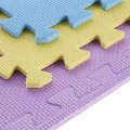 Mata puzzle Multipack One Fitness MP10 żółto-niebiesko-fioletowe 9 elementów 10 mm - 1542322