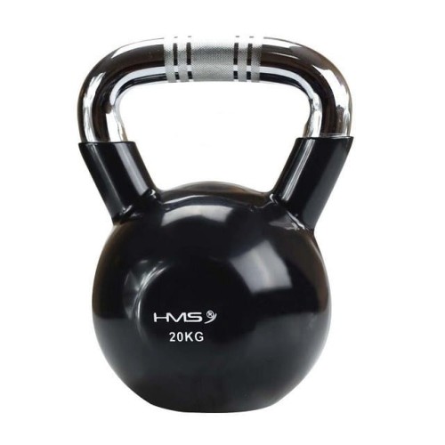 KTC20 BLACK UCHWYT CHROM RADEŁKOWANY KETTLEBELL ŻELIWNY HMS - 2171901