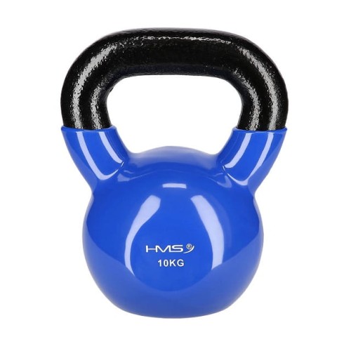 Kettlebell winylowy 10 kg granatowy HMS KNV10 - 1073293
