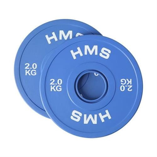 Talerz olimpijski Bumper 2x2kg Niebieski HMS CBRS20 - 2171899