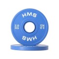 Talerz olimpijski Bumper 2x2kg Niebieski HMS CBRS20 - 1073250