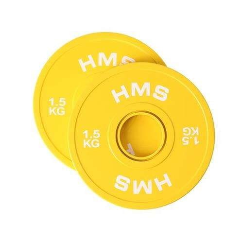 Talerz olimpijski Bumper 2x1.5kg Żółty HMS CBRS15 - 1073251