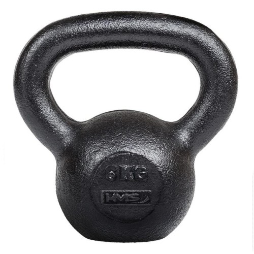 Kettlebell żeliwny 6kg HMS KZG6 - 1073330