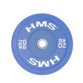Talerz olimpijski Bumper 20 kg Niebieski HMS CBR20 - 2263381