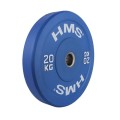 Talerz olimpijski Bumper 20 kg Niebieski HMS CBR20 - 1073337