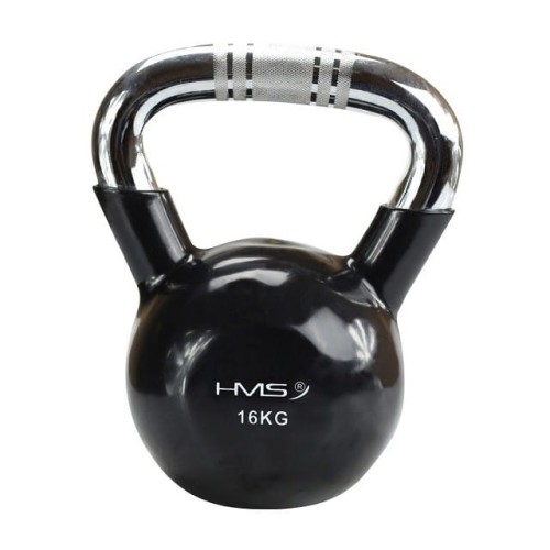 KTC16 BLACK UCHWYT CHROM RADEŁKOWANY KETTLEBELL ŻELIWNY HMS - 2171890