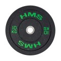 Talerz olimpijski Bumper 10 kg Zielony HMS HTBR10 - 2263382
