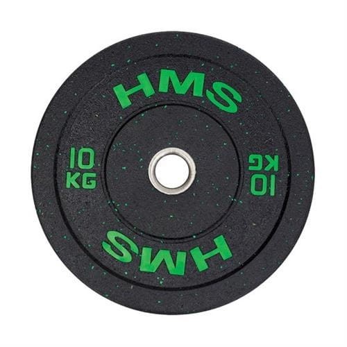 Talerz olimpijski Bumper 10 kg Zielony HMS HTBR10 - 2263382