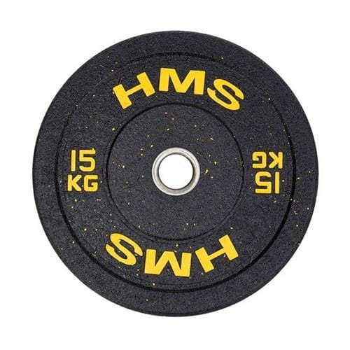 Talerz olimpijski Bumper 15 kg Żółty HMS HTBR15 - 2263387