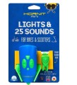 Lampka rowerowa z klaksonem HORNIT Mini GREEN - BLUE 5353GRBU - 1198867