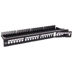 Techly I-KS PP-24-DEN panel krosowniczy 1U