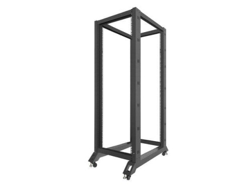 Stojak Open Rack Lanberg 32U 600x1000 czarny - 2323743