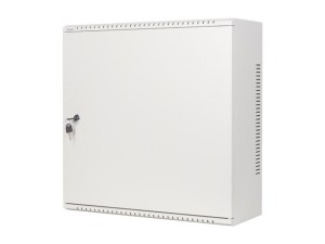 Szafa instalacyjna Rack Wisząca 19" 6U+3U 540x200 Niskoprofilowa Szara Lanberg (złożona)