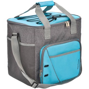 Torba termiczna Meteor Frosty 30L niebiesko-szara