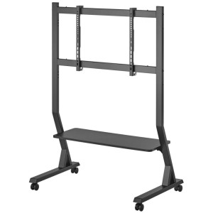 TECHLY STOJAK MOBILNY TV 45-90"KG DO 60KG REGULOWANY PÓŁKA AV