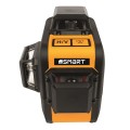 laser płaszczyznowy 3x360° 3d czerwony, 15 m - 2324793
