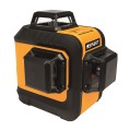 laser płaszczyznowy 3x360° 3d czerwony, 15 m - 2324794