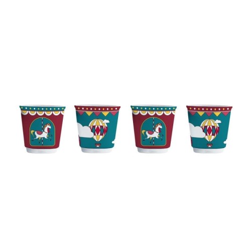 Bialetti zestaw 4 filiżanek do espresso Winter Wonderland - 2285921