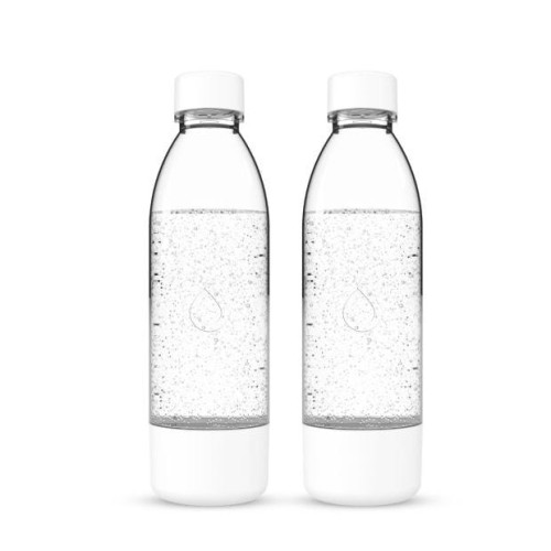 Zestaw dodatkowych butelek do saturatora Dafi PushAir 2x0,7L (białe) - 2185232