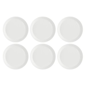 Zestaw 6 talerzy głębokich Essenziale Gourmet - Biały, 21.5 cm