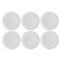 Zestaw 6 talerzy obiadowych Momenti - Biały, 26 cm - 2325028