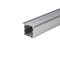 Profil Aluminiowy V-TAC 2mb Anodowany, Klosz Mleczny, Wpuszczany 50x35mm VT-8126 - 2318250